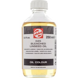 Talens Bleached Linseed Oil 025 Ağartılmış Keten Yağı 250 ml. - 1