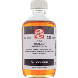 Talens Boiled Linseed Oil 026 Kaynatılmış Keten Yağı 250 ml. - 1