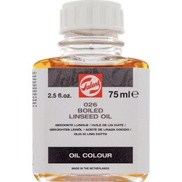 Talens Boiled Linseed Oil 026 Kaynatılmış Keten Yağı 75 ml. - 1