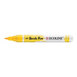 Talens Ecoline Brush Pen Fırça Uçlu Kalem 201 Light Yellow - 1