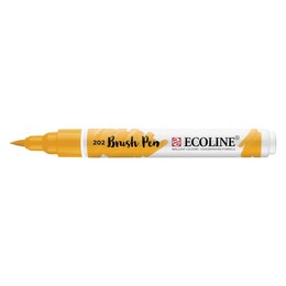 Talens Ecoline Brush Pen Fırça Uçlu Kalem 202 Deep Yellow - 1