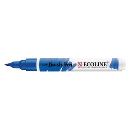 Talens Ecoline Brush Pen Fırça Uçlu Kalem 506 Ultramarine Deep - 1