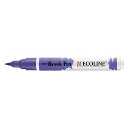 Talens Ecoline Brush Pen Fırça Uçlu Kalem 507 Ultramarine Violet - 1