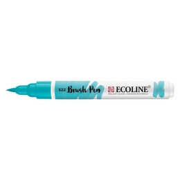 Talens Ecoline Brush Pen Fırça Uçlu Kalem 522 Turquoise Blue - 1