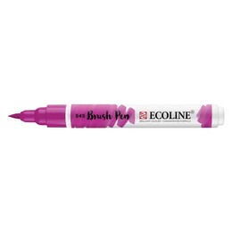 Talens Ecoline Brush Pen Fırça Uçlu Kalem 545 Red Violet - 1