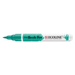 Talens Ecoline Brush Pen Fırça Uçlu Kalem 602 Deep Green - 1