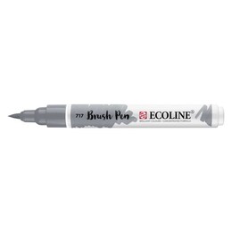 Talens Ecoline Brush Pen Fırça Uçlu Kalem 717 Cold Grey - 1