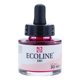 Talens Ecoline Sıvı Suluboya 30 ml. 381 Pastel Red - 1