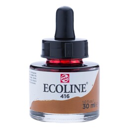 Talens Ecoline Sıvı Suluboya 30 ml. 416 Sepia - 1