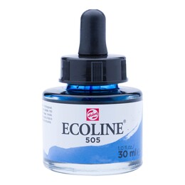 Talens Ecoline Sıvı Suluboya 30 ml. 505 Ultramarine Light - 1