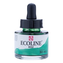 Talens Ecoline Sıvı Suluboya 30 ml. 602 Deep Green - 1