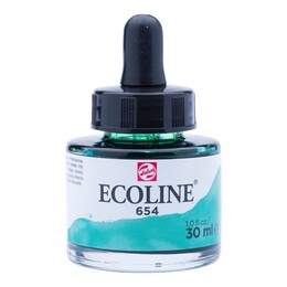 Talens Ecoline Sıvı Suluboya 30 ml. 654 Fir Green - 1