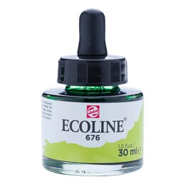 Talens Ecoline Sıvı Suluboya 30 ml. 676 Grass Green - 1