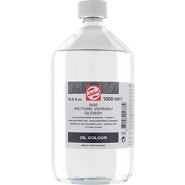 Talens Picture Varnish Glossy 002 Parlak Resim Verniği 1000 ml. - 1