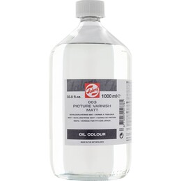 Talens Picture Varnish Matt 003 Mat Resim Verniği 1000 ml. - 1