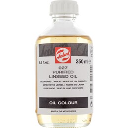 Talens Purified Linseed Oil 027 Saf Keten Tohumu Yağı 250 ml. - 1