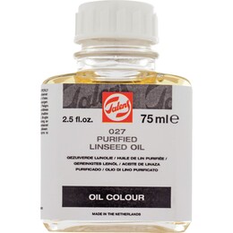 Talens Purified Linseed Oil 027 Saf Keten Tohumu Yağı 75 ml. - 1