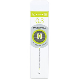 Tombow MONO-WX Profesyonel Kurşun Kalem Ucu 0.3 mm H 20'li Tüp - 1