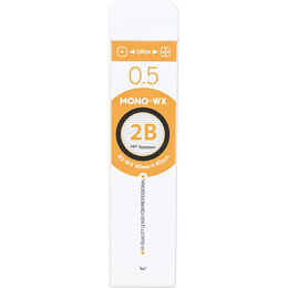 Tombow MONO-WX Profesyonel Kurşun Kalem Ucu 0.5 mm 2B 40'lı Tüp - 1