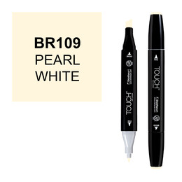 Touch Twin Marker Çizim Kalemi BR109 Pearl White - 1