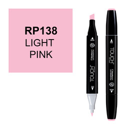 Touch Twin Marker Çizim Kalemi RP138 Light Pink - 1