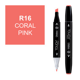 Touch Twin Marker Çizim Kalemi R16 Coral Pink - 1