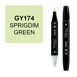 Touch Twin Marker Çizim Kalemi GY174 Spring Dim Green - 1