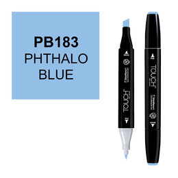 Touch Twin Marker Çizim Kalemi PB183 Phthalo Blue - 1