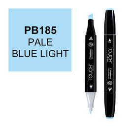 Touch Twin Marker Çizim Kalemi PB185 Pale Blue Light - 1