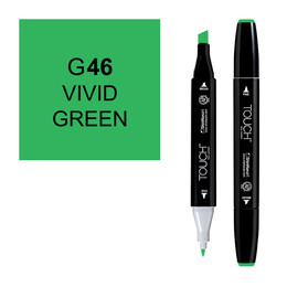 Touch Twin Marker Çizim Kalemi G46 Vivid Green - 1