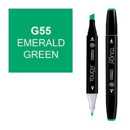 Touch Twin Marker Çizim Kalemi G55 Emerald Green - 1