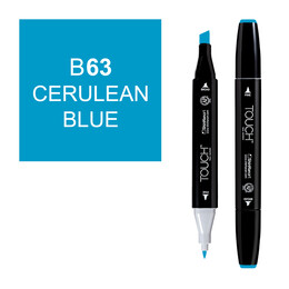 Touch Twin Marker Çizim Kalemi B63 Cerulean Blue - 1