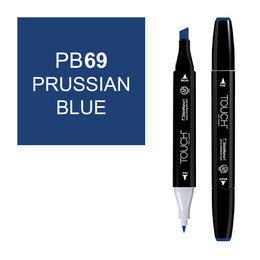 Touch Twin Marker Çizim Kalemi PB69 Prussian Blue - 1