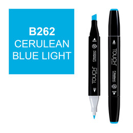 Touch Twin Marker Çizim Kalemi B262 Cerulean Blue Light - 1