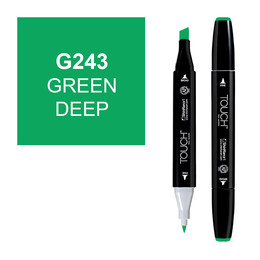 Touch Twin Marker Çizim Kalemi G243 Green Deep - 1