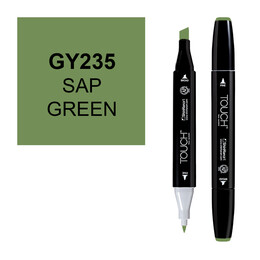 Touch Twin Marker Çizim Kalemi GY235 Sap Green - 1