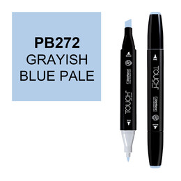 Touch Twin Marker Çizim Kalemi PB272 Grayish Blue Pale - 1