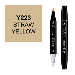 Touch Twin Marker Çizim Kalemi Y223 Straw Yellow - 1