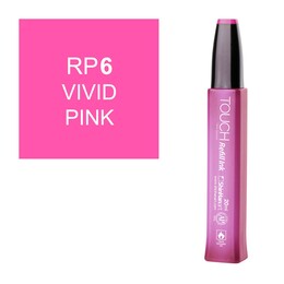 Touch Twin Marker Refill Alcohol Ink Alkol Bazlı Mürekkep 20 ml. RP6 VIVID PINK - 1