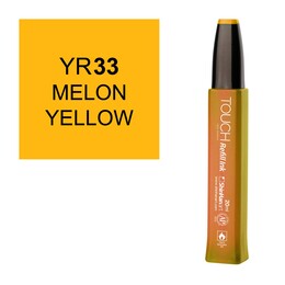 Touch Twin Marker Refill Alcohol Ink Alkol Bazlı Mürekkep 20 ml. YR33 MELON YELLOW - 1