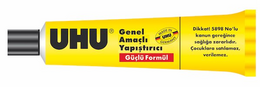 Uhu Genel Amaçlı Sıvı Yapıştırıcı 90 ml. Solventli - 1