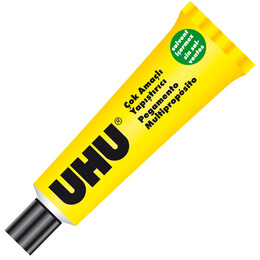 Uhu Genel Amaçlı Solventsiz Sıvı Yapıştırıcı 35 ml. - 1