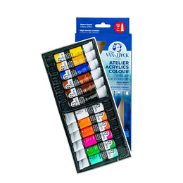 Van Dyck Atelier Akrilik Boya Seti 12 Renk x 12 ml. - 1