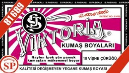 Viktoria Toz Kumaş Boyası 10 VİŞNE ÇÜRÜĞÜ - 1