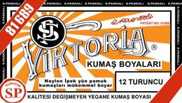 Viktoria Toz Kumaş Boyası 12 TURUNCU - 1