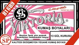 Viktoria Toz Kumaş Boyası 13 GÜL KURUSU - 1