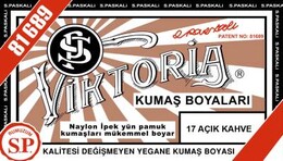 Viktoria Toz Kumaş Boyası 17 AÇIK KAHVE - 1