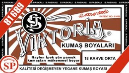 Viktoria Toz Kumaş Boyası 18 KAHVE ORTA - 1