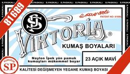 Viktoria Toz Kumaş Boyası 23 AÇIK MAVİ - 1