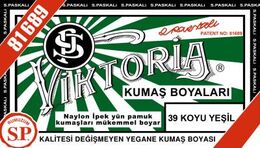 Viktoria Toz Kumaş Boyası 39 KOYU YEŞİL - 1